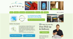 Desktop Screenshot of cathys-cleaners.com